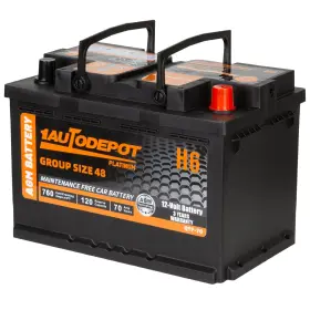 Bab-0069 1autodepot Bci Group 48 Car Battery 12v 70ah Size H6 Automotive Premium Mainten Bab-0069 1autodepot Bci Group 48 Car Battery 12v 70ah Size H6 Automotive Premium Mainten