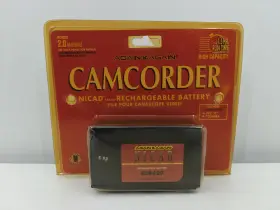 Rc9620 Again & Vintage And Camcorder Nicad Battery 2.0ah 6v Jvc Untested