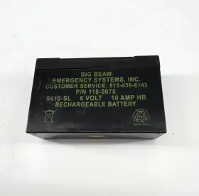2rc6s20 Ajc Free Shipping - Big Beam 6v 10ah Emergency Light Replacement Battery 2rc6s20 Ajc Free Shipping - Big Beam 6v 10ah Emergency Light Replacement Battery