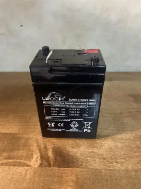 Djw6-4.0 Ajc Leoch 6v 5ah Sealed Lead Acid Replacement Battery Djw6-4.0 Ajc Leoch 6v 5ah Sealed Lead Acid Replacement Battery