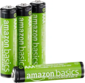 Hr-4utg-amzn Amazon Basics Rechargeable Aaa Batteries 4-pack 800 Mah Nimh Performance Batt