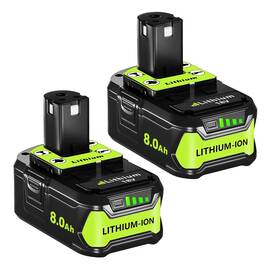 Antoolocker B0f3x68r55 8.0ah Replacement Battery For Ryobi 18v P107 P108 Cordless Tools 2 P