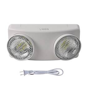 Apmeetlux Emerg10-ab208c Led Light With 1.0 Meter Plug Battery Backup Lighting Commercial Exit Lig