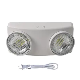 Emerg10-ab208c Apmeetlux Led Light With 1.0 Meter Plug Battery Backup Lighting Commercial Exit Lig