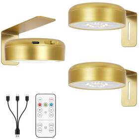 Arixinks B0fgwc18qx Picture Wall Light - 2500mah Rechargeable Wireless Dimmable Remote
