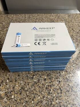 Arkeep X004mr1wf3 7 Boxes Aaa 1000mah Ni-mh Rechargeable Batteries 1 Ah 1.2v 16 Count