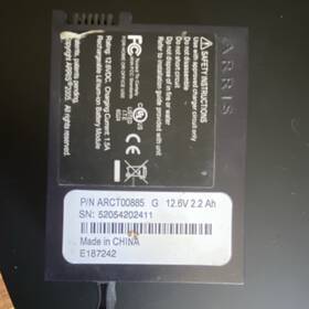 Arris Arct00885 12.6v 2.2ah Lithium Ion Rechargeable Battery Module