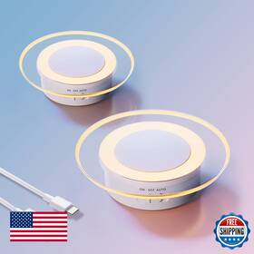 Artin-x B0cbr5s9xz Artin-x 2pk Magnetic Motion Sensor Night Light Stick-on Base Cruise Rec