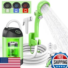 Autopkio B0ct812846 Portable Camping Shower - Upgraded Outdoor With Pressurizer