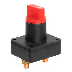 Autoxbert 15f06593ebus Universal 12v 24v 48v 60v Battery Isolator Switch Disconnect Power Cut Red