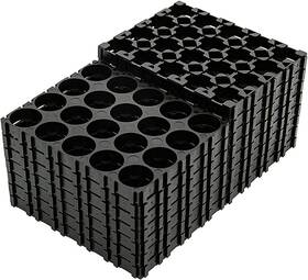 Baimeixun 711181507485 20pcs 4x5 Cell Spacer 18650 Battery Plastic Holder Bracket