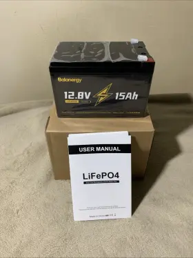 Lfp15-12 Balanergy 12v 15ah Lithium Lifepo4 Deep Cycle Battery Set - Rechargeable