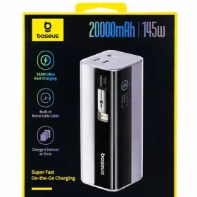 Pbg62-f Baseus Energeek Gr11 Power Bank 20000mah 145w Retractable Cable