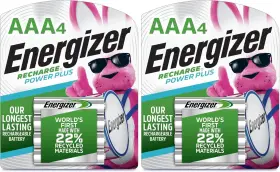Batteries- Consumables 313055998933 Power Plus Rechargeable Aaa 800mah Triple A Pack Of 2