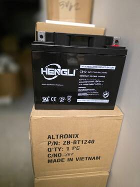 Battery 12400nb Altronix Bt1240 12v 40ah Rechargeable Lead Acid Sla New