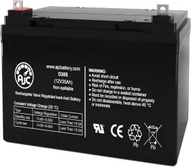 Battery 313050612667 Compatible With Golden Technologies Companion 12v 35ah Mobility Scooter Battery 313050612667 Compatible With Golden Technologies Companion 12v 35ah Mobility Scooter