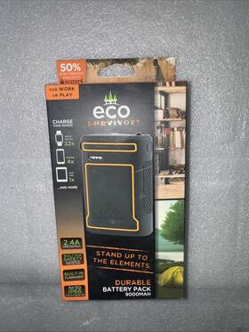 Battery 35671-ts1 Eco Survivor 9000mah Pack Durable Weather-resistant Power 4 Outdoors