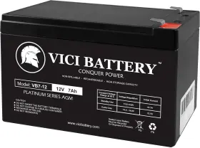 Battery 445003098099 12v 7ah For Sports Tutor Tennis Brand Product