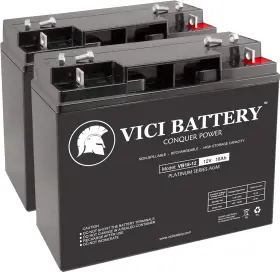 Vb18-12 Battery 445050399330 - 12v 18ah For Apc Rbc7 Compatible Batteries 2 Pack Vb18-12 Battery 445050399330 - 12v 18ah For Apc Rbc7 Compatible Batteries 2 Pack