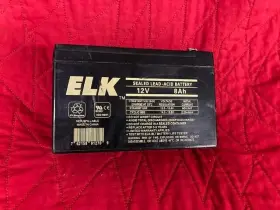 Elk-1280 Battery 762158012709 Sealed Lead Acid Rechargeable 12 V 8ah Elk-1280 Battery 762158012709 Sealed Lead Acid Rechargeable 12 V 8ah