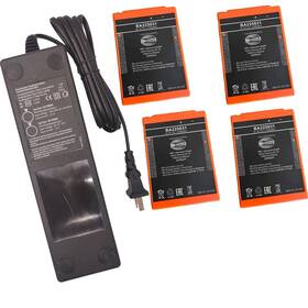 Battery 885507194564 4x Ba225031 2100mah Charger For Hbc Pump Truck Remote Control