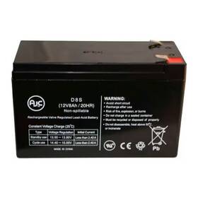 Battery Clerk Elk1280-elk-12v-8ah-sla Ajc Elk Elk1280 12v 8ah Sealed Lead Acid