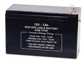 Battery Concepts Bcsla1270 12v 7ah F1 Sealed Lead Acid/sla Verizon Fios