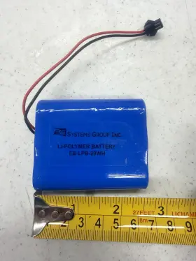 Ee-lpb-29wh Battery 11.1v 2.6ah Li-poly Rechargeable Pack 29wh Compact Lithium Ee-lpb-29wh Battery 11.1v 2.6ah Li-poly Rechargeable Pack 29wh Compact Lithium