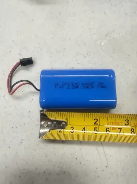 Ee-lpb-7.4v-2.2ah Battery 7.4v 2.2ah Rechargeable Li-poly Pack Compact Lithium