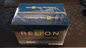 Battery Rb12 Relion Lifepo4 Lithium Iron Phosphate 12v Open Box