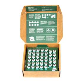Better Battery Co. 93667305 Co. 40 Aa Kit High Performance Certified Carbon Neutral Alkaline
