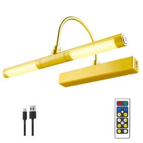 Bigmonat B08fd828qc Wireless Picture Light For Paintings Dimmable Dartboard With Rem
