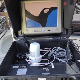 Bms 8013856070 Pbr24 Briefcase Radio Receiver With 11.3 Inch Lcd Antenna.#02