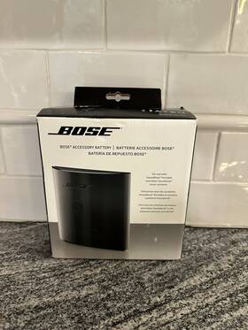 Bose 43517 Sounddock Portable / Soundlink Rechargeable Battery Black Oem