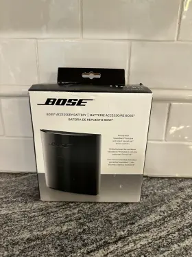43517 Bose Sounddock Portable / Soundlink Rechargeable Battery Black Oem 43517 Bose Sounddock Portable / Soundlink Rechargeable Battery Black Oem