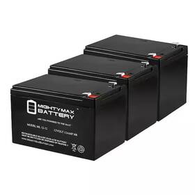 Branded Max3435529 12-volt 12ah F2 Zida 500wet36-volt 500 Wet 36-volt Electric Scooter Battery - 3
