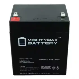 Max3471295 Branded 12v 5ah Sla Battery For Hopkins Towing Solutions Breakaway Kit Max3471295 Branded 12v 5ah Sla Battery For Hopkins Towing Solutions Breakaway Kit