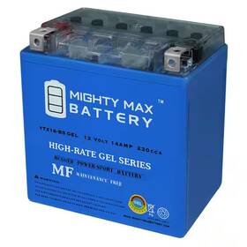Branded Ytx16-bsgel 12-volt 14 Ah 230 Cca Gel Rechargeable Sealed Lead Acid Sla Powersport Battery