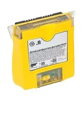 Qt-bat-r01 Bw Rechargeable Battery Pack For Gasalertquattro Yellow