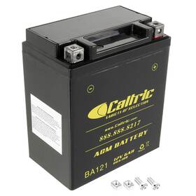 Caltric Ba121/10 Agm Battery Compatible With Suzuki Dr350se Dr-350se 1994-1999
