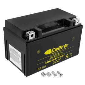 Caltric Ba124-fbam Agm Battery With Honda Vt600c Vt-600c Shadow Vlx 600 2004-2007