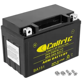 Ba151-fbam Caltric Agm Battery With Honda Vt750c2b Vt-750c2b Shadow Phantom 750 2010-2016 Ba151-fbam Caltric Agm Battery With Honda Vt750c2b Vt-750c2b Shadow Phantom 750 2010-2016