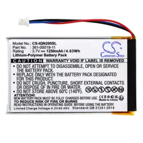 361-00019-11 Cameron Sino Battery For Garmin Gps Nuvi 205 255w 200 205w 250 255 265wt 255t