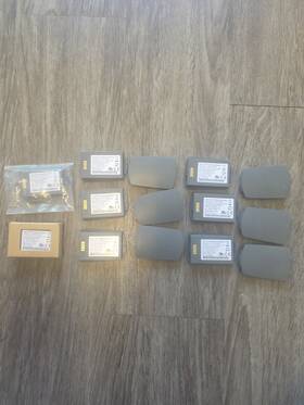 Cameron Sino 4894128120605 Lot Of 14 1200mah Battery For Polycom Spectralink 8400 Batteries 1520-37214-001