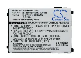4006-0319 Cameron Sino 816360179122 900mah 3.33wh Battery For Wasp Rs-232 Wdt2200 P/n 600538 633808510046