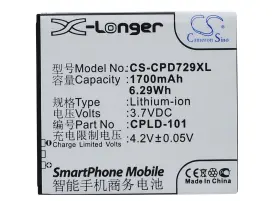 Cpld-101 Cameron Sino 894128093442 Battery For Coolpad 7290