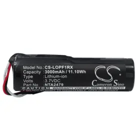 Cs-lopf1rx Cameron Sino Battery For Logitech Nta2479 Mm50 Pure-fi Anywhere Speaker 1st 3000mah Cs-lopf1rx Cameron Sino Battery For Logitech Nta2479 Mm50 Pure-fi Anywhere Speaker 1st 3000mah
