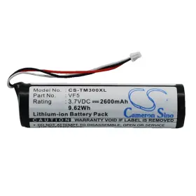 Cs-tm300xl Cameron Sino Battery For Tomtom Vf5 Go 300 400 4d00.001 500 510t 530t 700t 710 910 2600mah