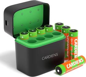 Cardiens 744110613896 Rechargeable Aa Batteries With Fast Charger 1.5v Triple A 3500 Mwh