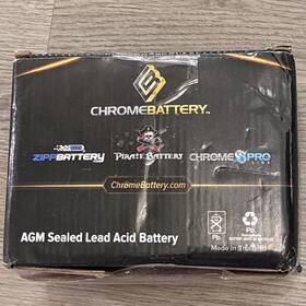 Cb Chromebattery 639737440867 12v 3.5ah Maintenance-free Battery For Alarm Systems Scooters